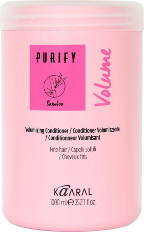 Kaaral Кондиционер-объем для тонких волос Purify Volume Conditioner, 1000 мл