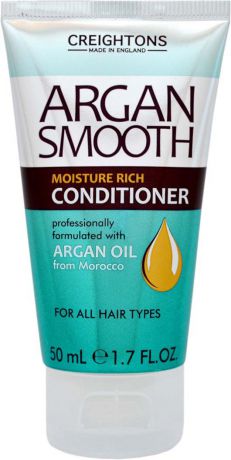 Creightons Мини-кондиционер для глубокого увлажнения волос с аргановым маслом, 50 мл