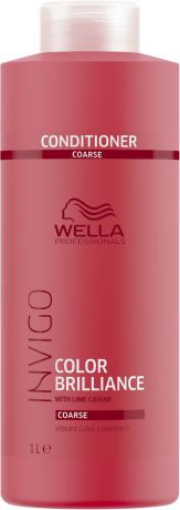 Wella Invigo Color Brilliance Бальзам-уход для защиты цвета окрашенных жестких волос, 1 л