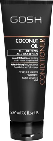 Gosh Кондиционер для волос с кокосовым маслом Coconut Oil, 230 мл
