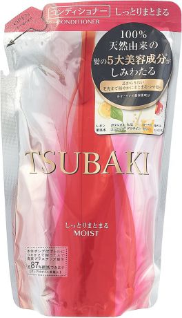 Кондиционер для волос Shiseido Tsubaki Moist, увлажняющий, с маслом камелии, 330 мл