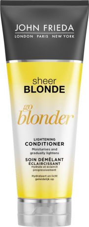 John Frieda Кондиционер осветляющий для натуральных, мелированных и окрашенных светлых волос, 250 мл