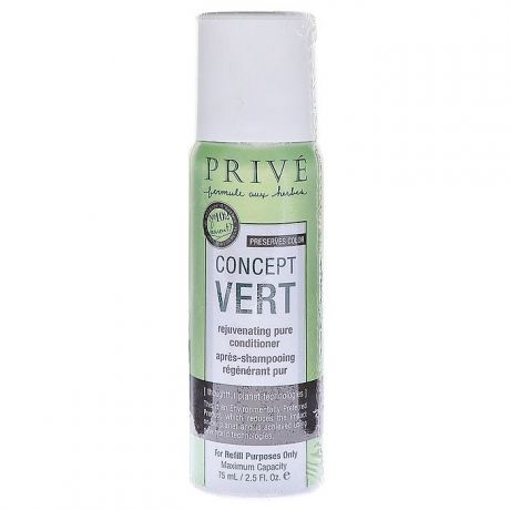 Prive Флакон для кондиционера "Concept Vert", для волос, 75 мл