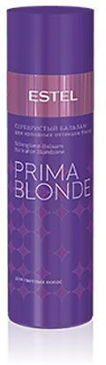 Estel Prima Blonde - Серебристый бальзам для холодных оттенков блонд 200 мл