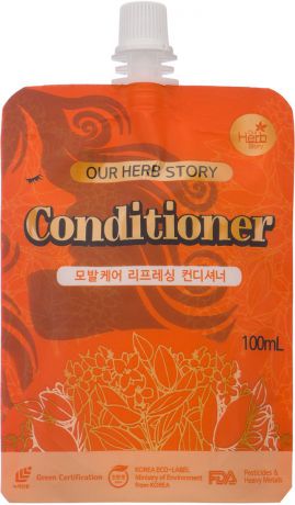 Кондиционер для волос Korea Our Herb Story, для волос, 100 мл