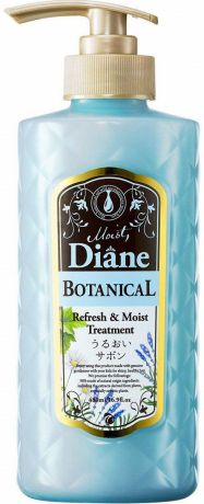 Бальзам-кондиционер для волос Moist Diane "Botanical Refresh. Питание", 480 мл