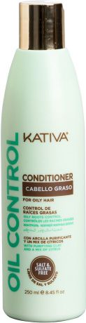 Кондиционер Kativa "Oil Control. Контроль" для жирных волос, 250 мл