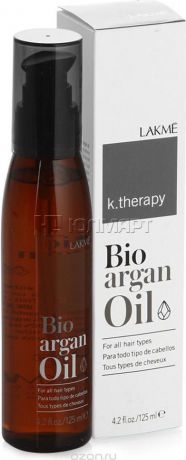 Lakme Аргановое масло для увлажнения и ухода за волосами K.Therapy Bioagran Oil, 125 мл