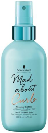 Schwarzkopf Professional Масляное молочко для тонких, нормальных и жестких волос Mad About Curls, 200 мл