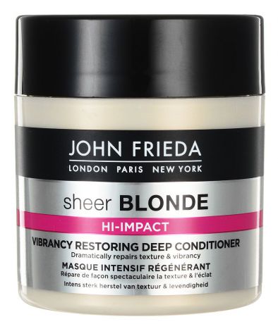 John Frieda Маска для восстановления сильно поврежденных волос "Sheer Blonde Hi-Impact", 150 мл