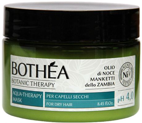 Bothea Aqua-Therapy Mask Per Capelli Secchi pH 4.0 Увлажняющая маска для сухих волос, 250 мл