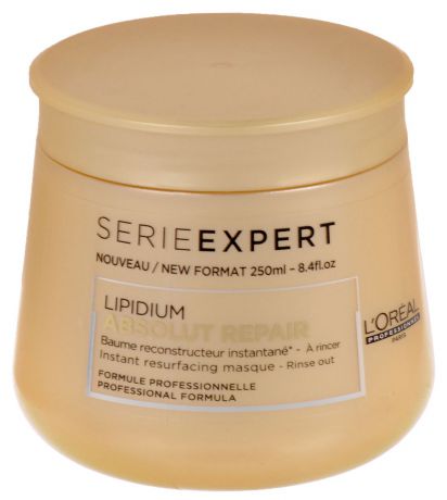 Маска для сильно поврежденных волос L'Oreal Professionnel Expert Absolut Repair Lipidium Mask, 250 мл