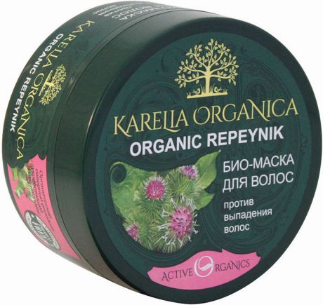 Karelia Organica Био-Маска "Organic REPEYNIK" Против выпадения волос, 220 мл