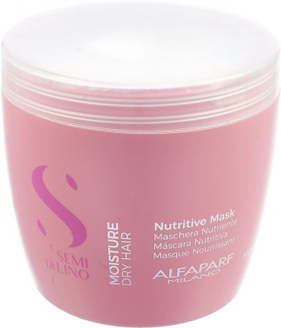 Alfaparf Маска для сухих волос Semi Di Lino Moisture Nutritive Mask 500 мл