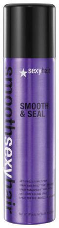 Sexy Hair Спрей для волос "Smooth & Seal", разглаживающий, 225 мл