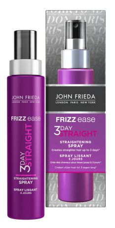 John Frieda "Frizz-Ease 3 Day Straight" Выпрямляющий моделирующий спрей для волос длительного действия, 100 мл