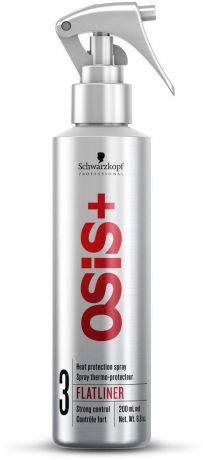 OSiS+ Термозащитный спрей для волос Flatliner 200 мл