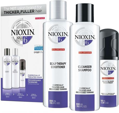 Nioxin System 6 Kit XXL - Набор (Система 6) 300 мл+300 мл+100 мл