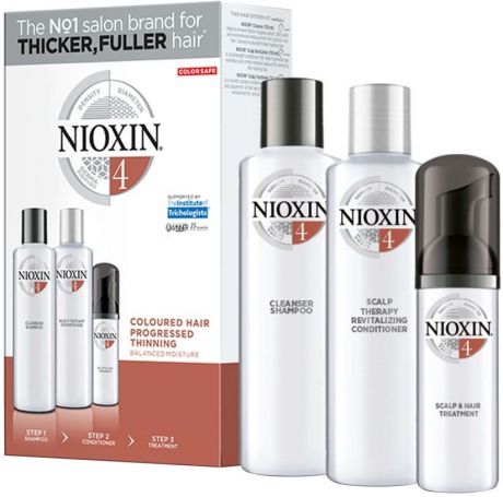Nioxin Hair XXL Kit System 4 - Набор (Система 4) 300 мл+300 мл+100 мл