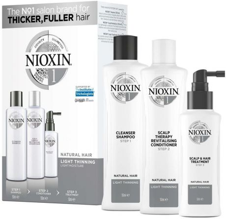 Nioxin System Набор (Система 1) 1 Kit 150 мл+150 мл+50 мл