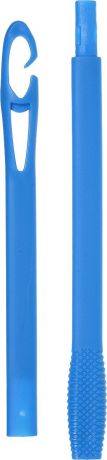 Magic Leverage Крючок двойной для бигуди, цвет: голубой, 36 см