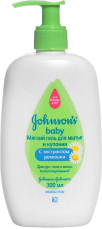 Johnson-s Детский мягкий гель для мытья и купания 300 мл