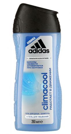 Adidas Гель для душа "Climacool" мужской, 250 мл