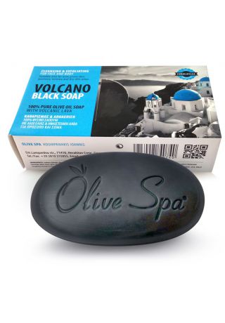 Мыло оливковое с вулканическим пеплом "Olive Spa" 90гр