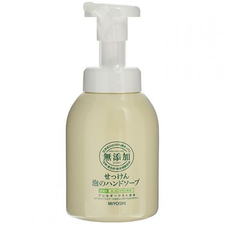 Жидкое мыло Miyoshi / Пенящееся для рук, на основе натуральных компонентов, 250 мл, арт. 100677