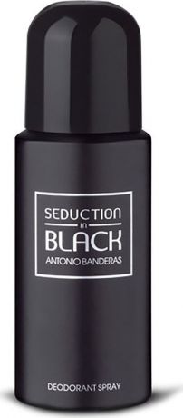 Antonio Banderas Seduction In Black Man Дезодорант-спрей, мужской, 150 мл