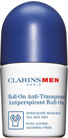 Clarins Дезодорант-антиперспирант шариковый для мужчин Men Antiperspirant Roll-On, 50 мл