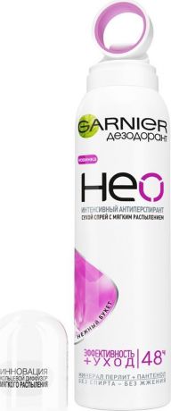 Garnier Дезодорант-антиперспирант "Neo. Спрей" Нежный Букет, защита 48 часов, с пантенолом, для чувствительной кожи, 150 мл