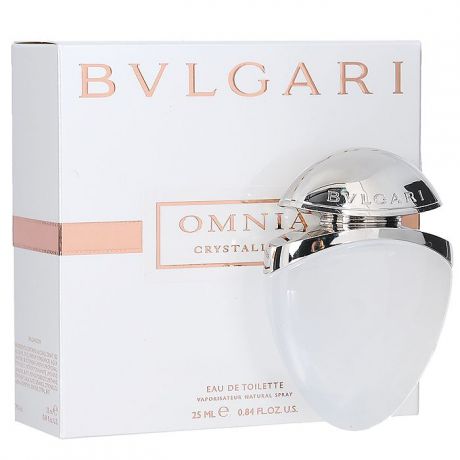 Bvlgari Туалетная вода "Omnia Crystalline", женская, 25 мл ювелирная коллекция