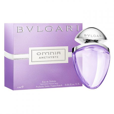 Bvlgari Туалетная вода "Omnia Amethyste", женская, 25 мл