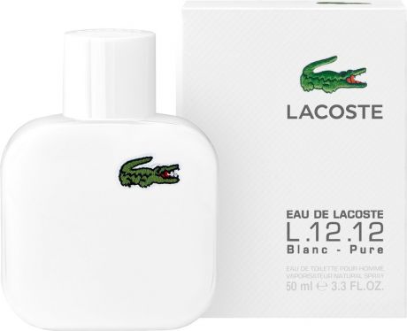 Lacoste Туалетная вода "Eau de Lacoste L.12.12 Blanc", мужская, 50 мл