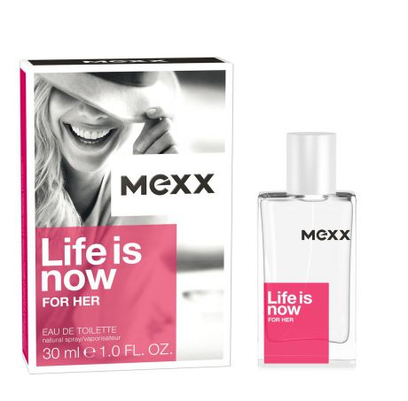 Mexx Life Is Now Woman Туалетная вода, 30 мл