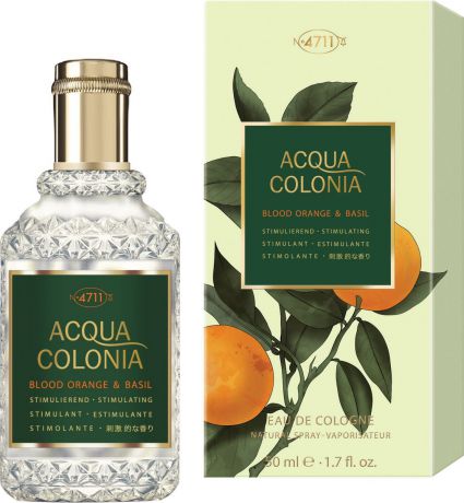 4711 Acqua Colonia Stimulating Blood Orange & Basil Одеколон, 50 мл