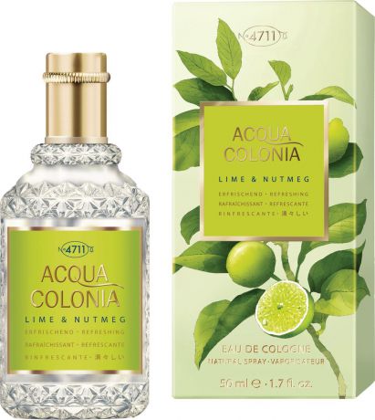 4711 Acqua Colonia Refreshing Lime & Nutmeg Одеколон, 50 мл