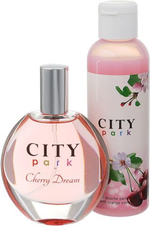 City Parfum Парфюмированный набор: City Park Cherry Dream Туалетная вода, 50 мл + Гель для душа, 150 мл