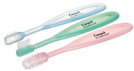 Canpol Babies Набор зубных щеточек от 0 месяцев 3 шт