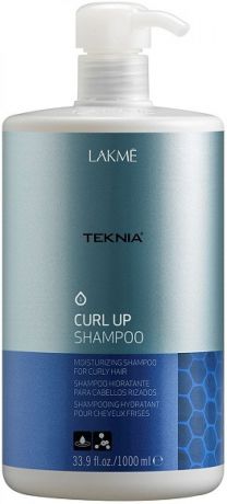 Lakme Шампунь увлажняющий для вьющихся волос и волос после химической завивки Shampoo, 1000 мл