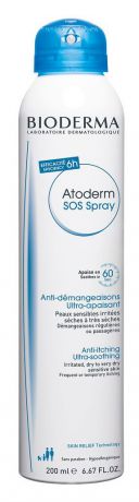 Bioderma Atoderm Спрей для сухой кожи SOS, 200 мл