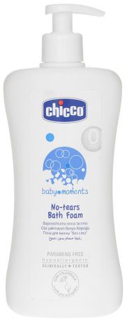 Chicco Пена для ванны Baby Moments с календулой от 0 месяцев 500 мл