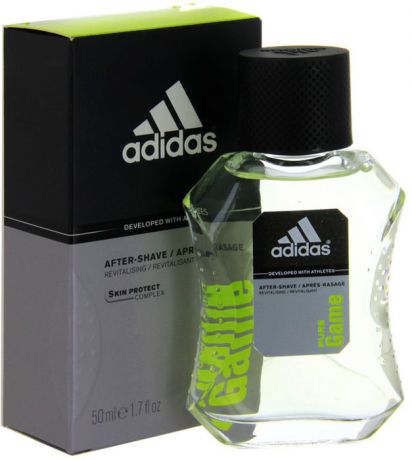 Adidas Лосьон после бритья "Pure Game After Shave Lotion", 50 мл