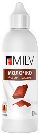Milv Молочко для снятия лака Шоколад