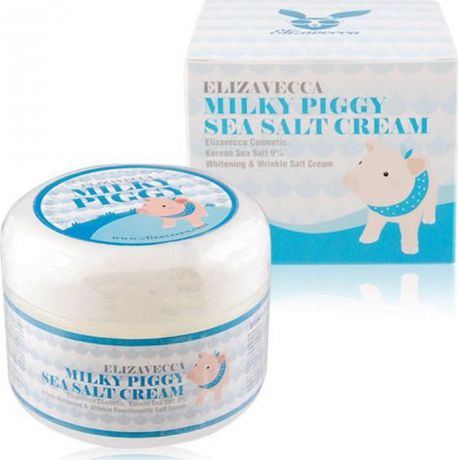 Elizavecca Омолаживающий крем с коллагеном и морской солью Milky Piggy Sea Salt Cream, 100 мл