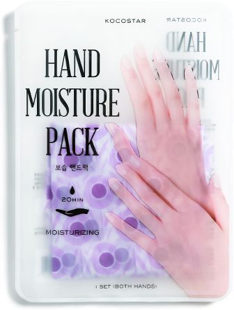 Kocostar Увлажняющая маска-уход для рук (фиолетовая) 16 мл / Hand Moisture Pack (Purple)