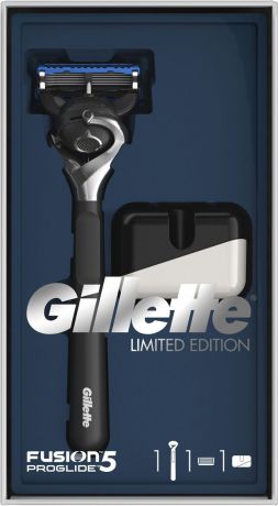 Подарочный набор Gillette Fusion5 ProGlide: Бритва, с 1 сменной кассетой, Подставка