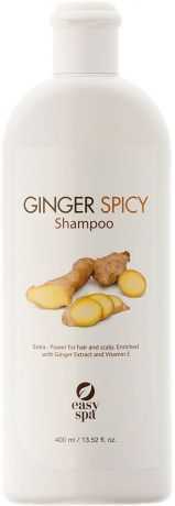 Easy Spa Шампунь для волос и кожи головы экстра-питание Ginger Spicy, 400 мл