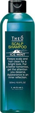 Шампунь для волос Lebel Theo Scalp Ice Mint, 320 мл